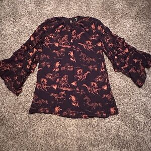 Nasty Gal Patterned Mini Dress